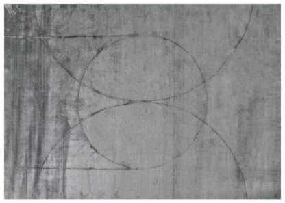 An Image of Linie Design Circulus Rug Grey 140cm x 200cm