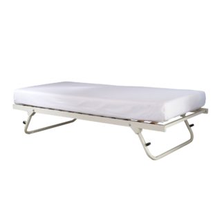 An Image of Memphis White Trundle Bed White