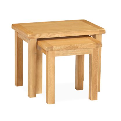 00da1c0865f61f3642a44049ddb61d42d35d2ac7578cc3377e8956fbefc7c76a.jpg An Image of Sherbourne Oak Nest of Tables Natural