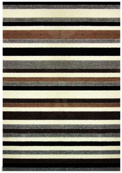 An Image of Linea Stripe Washable Runner - 200 x 66cm - Rainbow.