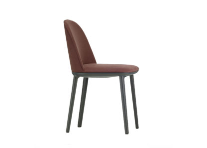 An Image of Vitra Softshell Side Chair Anthracite