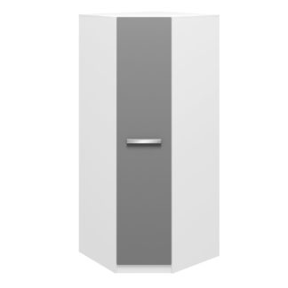 An Image of Moritz Corner Wardrobe White