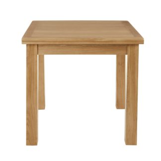 An Image of Sherbourne Oak Flip Top Dining Table Natural