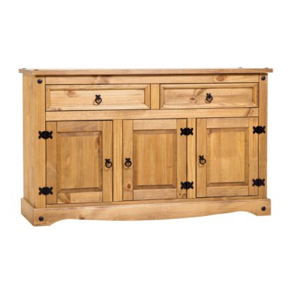 An Image of Corona Pine Large Sideboard Natural