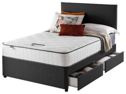 An Image of Silentnight Middleton 800 Pkt Comfort 4Drw Ccoal Kingsize