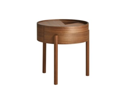 An Image of Woud Arc Side Table Oak