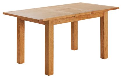 An Image of Habitat Ashwell Oak Veneer Extending 4 - 6 Seater Table