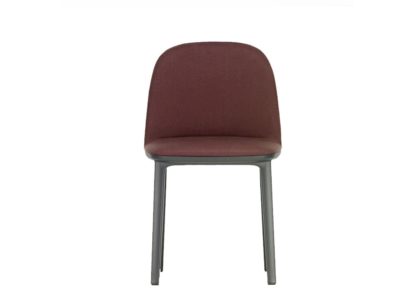 An Image of Vitra Softshell Side Chair Anthracite