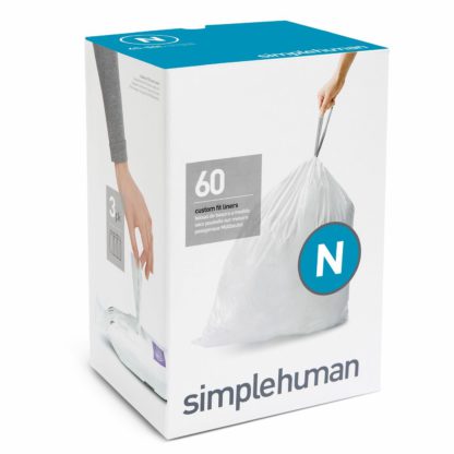 An Image of simplehuman Code J Bin Liners - Pack 60