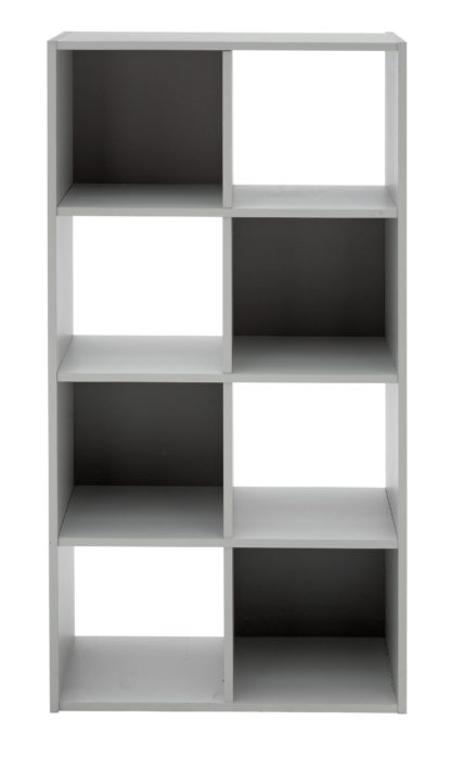 An Image of Habitat Squares 8 Cube Storage Unit - Grey