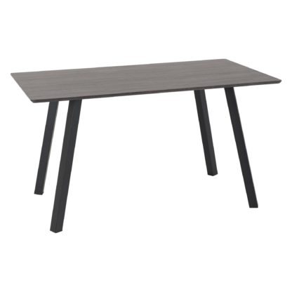 An Image of Berlin Dining Table Black