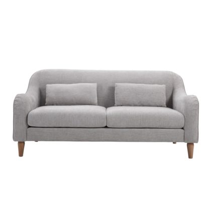 An Image of Heidy Chenille 2 Seater Sofa - Grey Grey