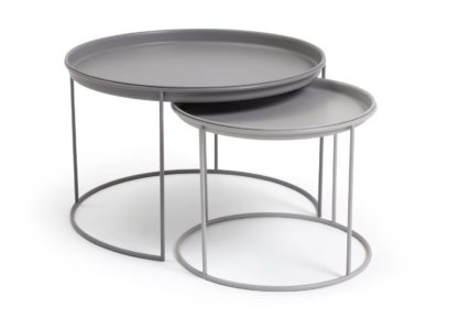 175f8ee6f8f4f5c5ec11f83233554816aa9a062cee29040a1230ec6de84f428d.jpg An Image of Habitat Finley Coffee Table - Grey