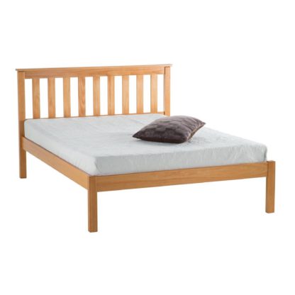 An Image of Denver Low End Bed Frame White