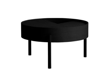 An Image of Woud Arc Coffee Table Oak