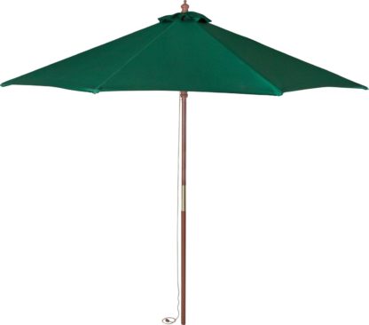 An Image of Argos Home 2m Water Repellent Garden Parasol - Green