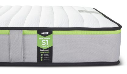 An Image of Jay-Be Benchmark S1 Comfort Eco Friendly Single Mattress