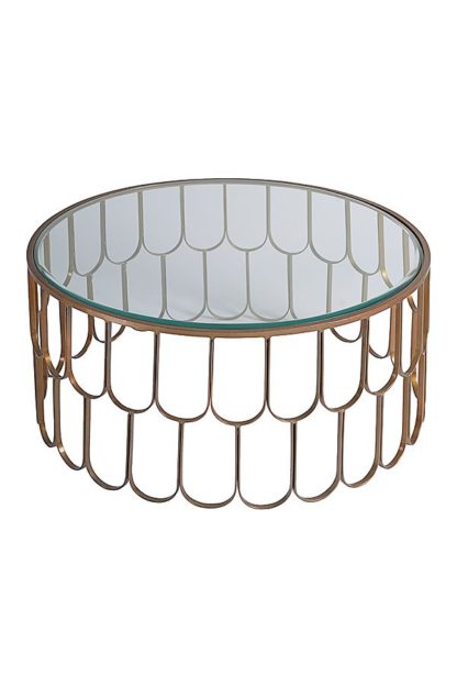 An Image of Pino Brass Coffee Table