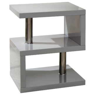 An Image of Polar LED Side Table Grey