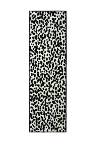 An Image of Homemaker Dalmatian Runner - 67x200cm - Black and White