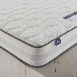 An Image of Silentnight Cool Gel Miracoil Mattress - Single