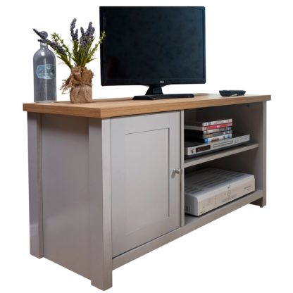 1d3c02ccdff4cb4cf3bd3fecb3cd29e26e98fecbcfc575d372f6951dc2fe1590.jpg An Image of Lancaster TV Cabinet Small Grey