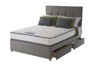 An Image of Sealy 1400 Pocket Microquilt 4 Drawer Superking Divan