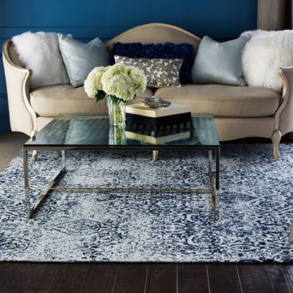 An Image of Damask 6 Rug Natural