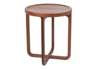 An Image of Heal's Anais Side Table Walnut