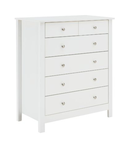 An Image of Habitat Osaka 4+2 Drawer Chest - Soft Grey