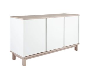 An Image of Argos Home Essel 3 Door Sideboard - Two Tone