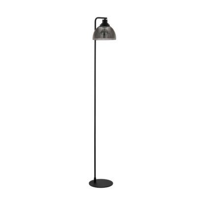 An Image of Eglo Beleser Floor Lamp - Dark Grey