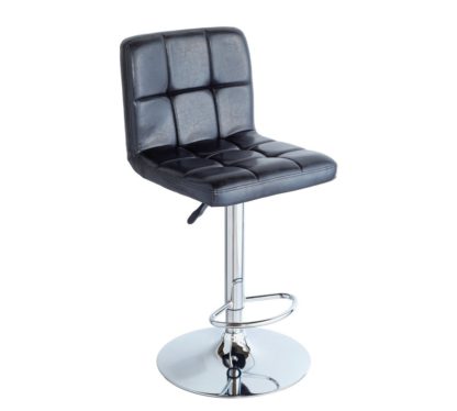 An Image of Habitat Nitro Bar Stool - Black