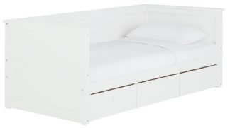 An Image of Argos Home Kingston Wooden Day Bed - White