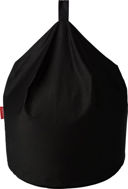 An Image of Habitat Large Bean Bag - Jet Black