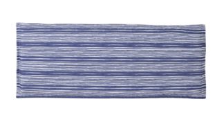 An Image of Argos Home Garden Bench Cushion - Coastal Stripe