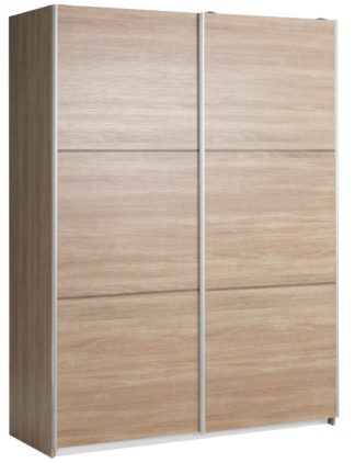 An Image of Habitat Holsted Medium Wardrobe - Oak Effect