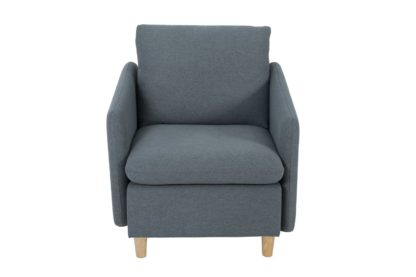 An Image of Habitat Mod Fabric Armchair with Arms - Grey