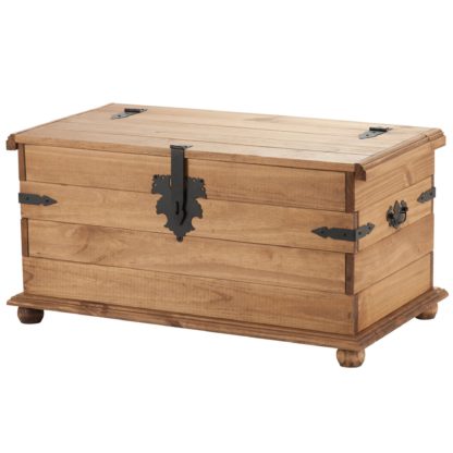 An Image of Corona Pine Storage Trunk Natural