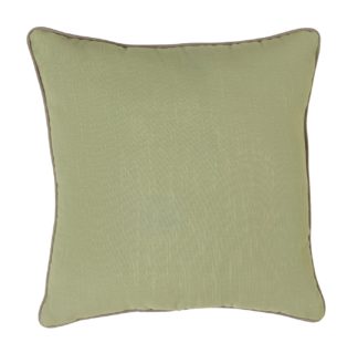 An Image of Habitat Green Cushion - 2 Pack