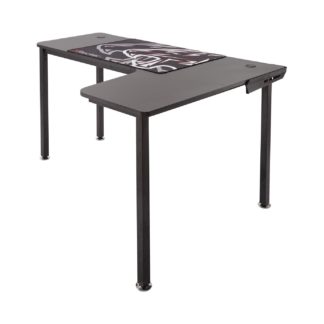 An Image of X Rocker Panther XL Gaming Desk - Black