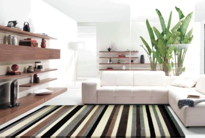 316afdc35e70ca32862d1e7e1c4f8a47f6dea4307d95fa3c45e67678ea78367c.jpg An Image of Linea Stripe Washable Runner - 200 x 66cm - Rainbow.