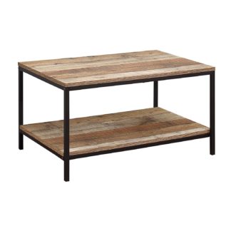 An Image of Urban Rustic Coffee Table - Natural Brown