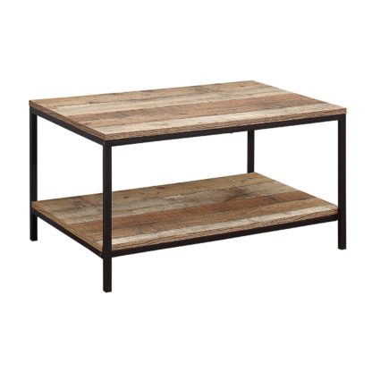 An Image of Urban Rustic Coffee Table - Natural Brown