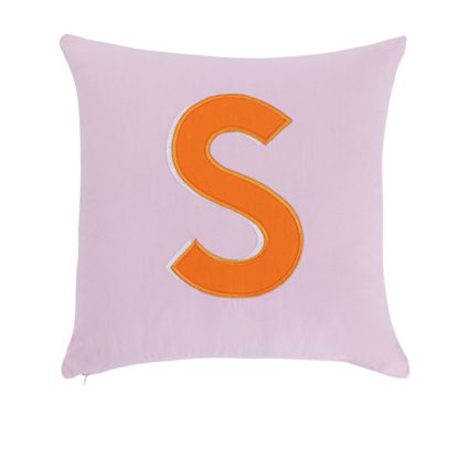 An Image of Argos Home Letter S Cushion