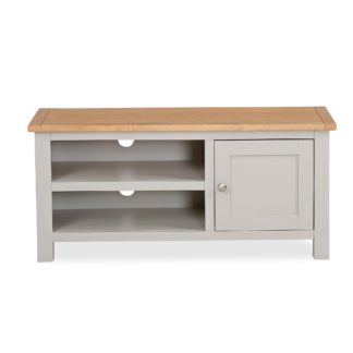 An Image of Bromley Grey TV Stand Grey