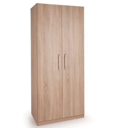 An Image of Holborn 2 Door Wardrobe Natural