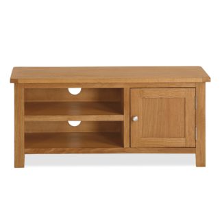 An Image of Bromley Oak TV Stand Natural