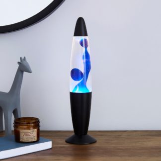 An Image of Blue Retro Lava Lamp Blue