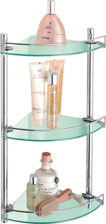An Image of Argos Home Corner Glass and Wire Rack